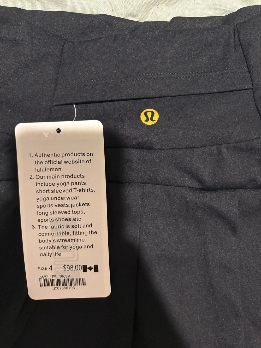 lululemon athletica Black Circle Skirt with Built-In Shorts
